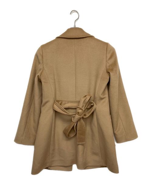MAX&Co.（マックスアンドコー）MAX&Co. (マックスアンドコー) ガウンチェスターコート ブラウン サイズ:40の古着・服飾アイテム