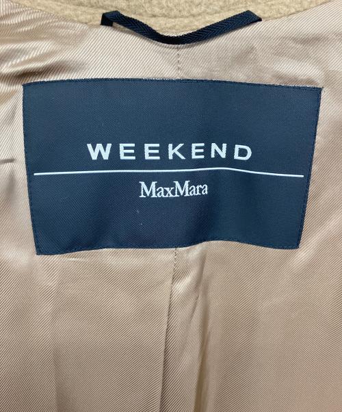 WEEKEND Max Mara（ウィークエンド マックスマーラ）WEEKEND Max Mara (ウィークエンド マックスマーラ) テディベアコート ブラウン サイズ:40の古着・服飾アイテム