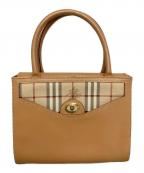 Burberry'sバーバリー）の古着「ハンドバッグ」｜ベージュ