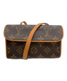 LOUIS VUITTON（ルイ ヴィトン）の古着「モノグラム ポシェットフロランティーヌ」｜ブラウン