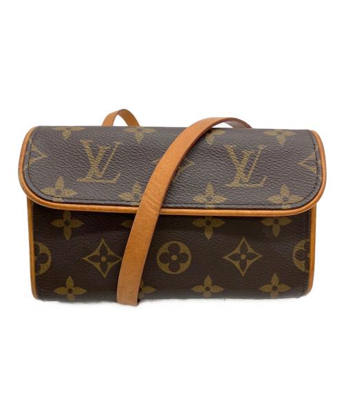 LOUIS VUITTON（ルイ ヴィトン）LOUIS VUITTON (ルイ ヴィトン) モノグラム ポシェットフロランティーヌ ブラウンの古着・服飾アイテム