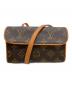 LOUIS VUITTON（ルイ ヴィトン）の古着「モノグラム ポシェットフロランティーヌ」｜ブラウン
