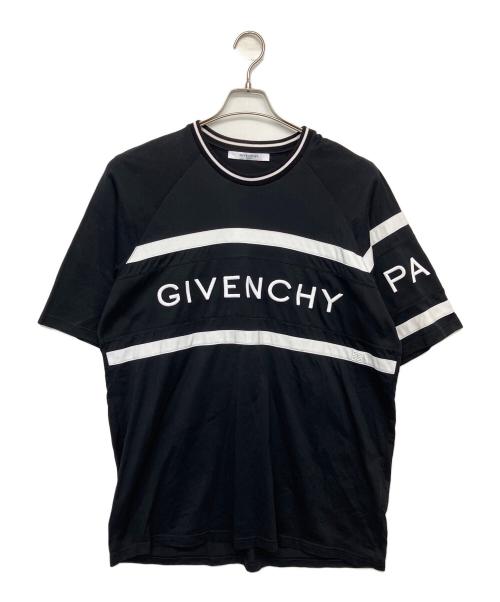 GIVENCHY（ジバンシィ）GIVENCHY (ジバンシィ) CONTRAST LOGO TEE ブラック サイズ:Sの古着・服飾アイテム