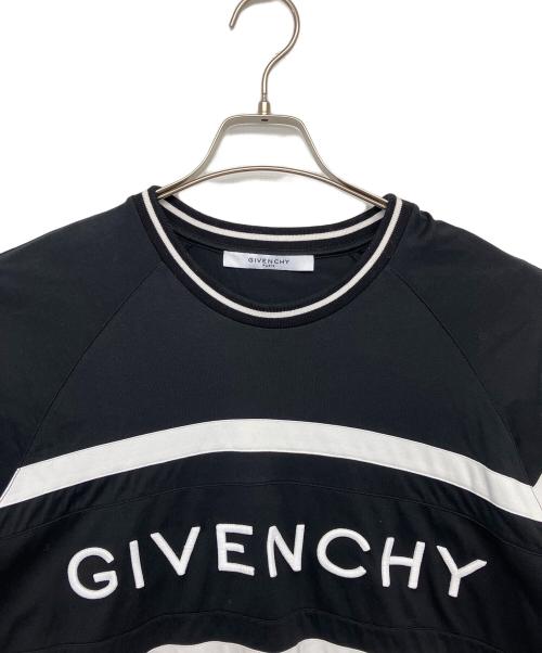 GIVENCHY（ジバンシィ）GIVENCHY (ジバンシィ) CONTRAST LOGO TEE ブラック サイズ:Sの古着・服飾アイテム