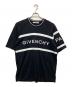 GIVENCHY（ジバンシィ）の古着「CONTRAST LOGO TEE」｜ブラック