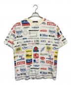 LOUIS VUITTONルイ ヴィトン）の古着「オールオーバーロゴプリントTシャツ　19AW　半袖カットソー」｜ホワイト