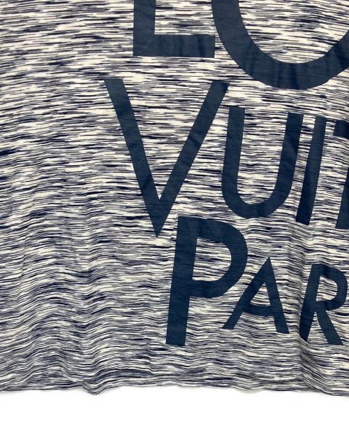 LOUIS VUITTON（ルイ ヴィトン）LOUIS VUITTON (ルイ ヴィトン) 半袖カットソー ネイビー×ホワイト サイズ:XXLの古着・服飾アイテム