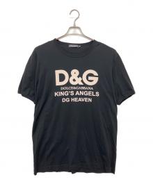 DOLCE & GABBANA（ドルチェ＆ガッバーナ）の古着「JT-G8IV0T　半袖カットソー」｜ブラック