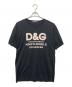 DOLCE & GABBANA（ドルチェ＆ガッバーナ）の古着「JT-G8IV0T　半袖カットソー」｜ブラック