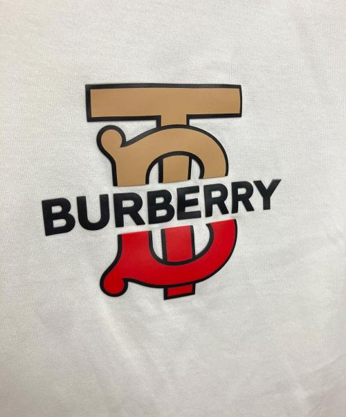 BURBERRY（バーバリー）BURBERRY (バーバリー) 半袖カットソー ホワイト サイズ:XLの古着・服飾アイテム