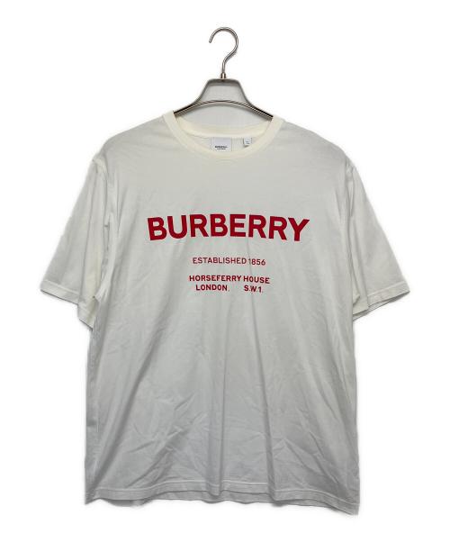 BURBERRY（バーバリー）BURBERRY (バーバリー) 半袖カットソー ホワイト サイズ:XLの古着・服飾アイテム