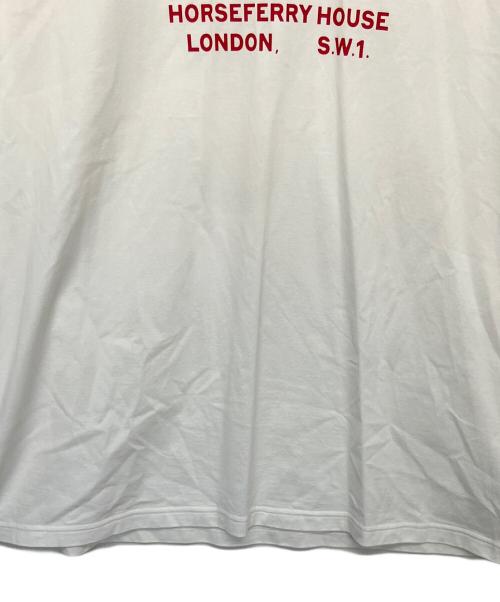BURBERRY（バーバリー）BURBERRY (バーバリー) 半袖カットソー ホワイト サイズ:XLの古着・服飾アイテム