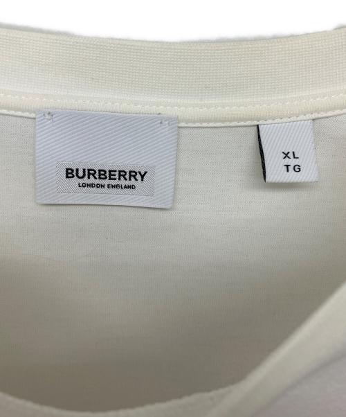 BURBERRY（バーバリー）BURBERRY (バーバリー) 半袖カットソー ホワイト サイズ:XLの古着・服飾アイテム