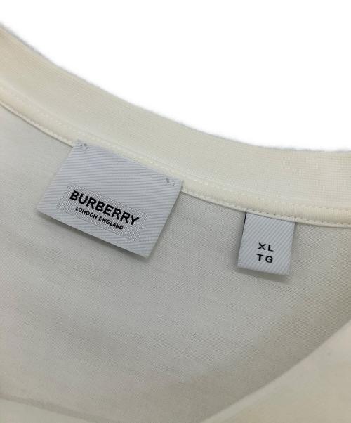 BURBERRY（バーバリー）BURBERRY (バーバリー) 半袖カットソー ホワイト サイズ:XLの古着・服飾アイテム