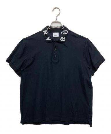 中古・古着通販】BURBERRY (バーバリー) ポロシャツ ブラック サイズ