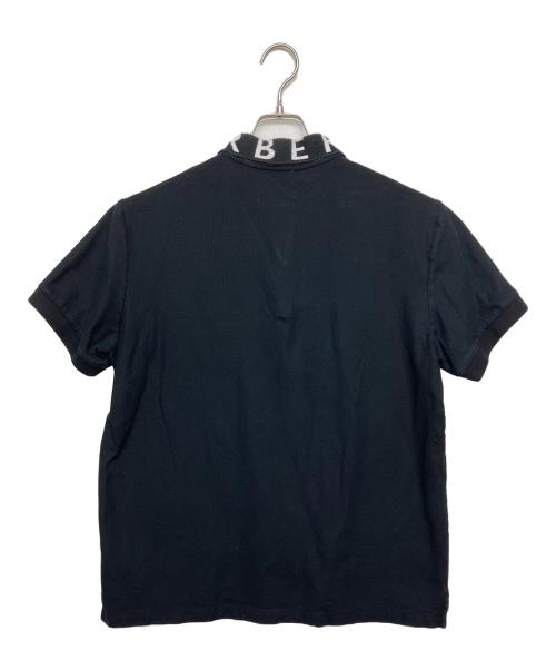 BURBERRY（バーバリー）BURBERRY (バーバリー) ポロシャツ ブラック サイズ:XLの古着・服飾アイテム