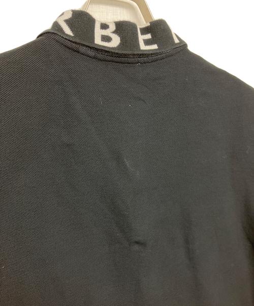 BURBERRY（バーバリー）BURBERRY (バーバリー) ポロシャツ ブラック サイズ:XLの古着・服飾アイテム