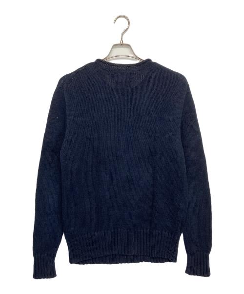 POLO RALPH LAUREN（ポロ・ラルフローレン）POLO RALPH LAUREN (ポロ・ラルフローレン) 星条旗ニット ネイビー サイズ:Sの古着・服飾アイテム