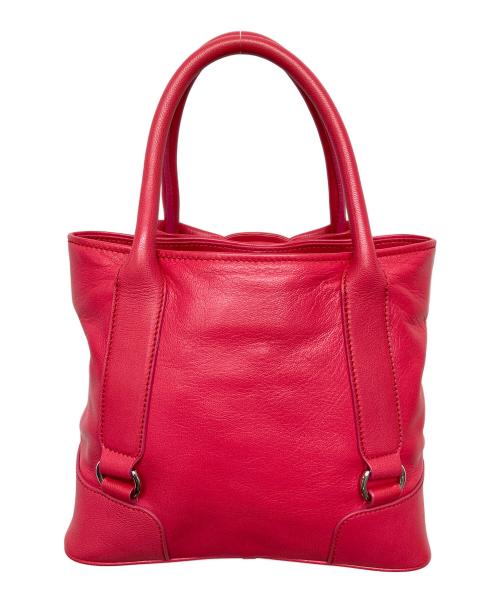 Salvatore Ferragamo（サルヴァトーレ フェラガモ）Salvatore Ferragamo (サルヴァトーレ フェラガモ) ヴェラリボンハンドバッグ ショッキングピンクの古着・服飾アイテム
