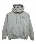 NIKE×stussyナイキ×ステューシー）の古着「FLC Hoodie」｜グレー