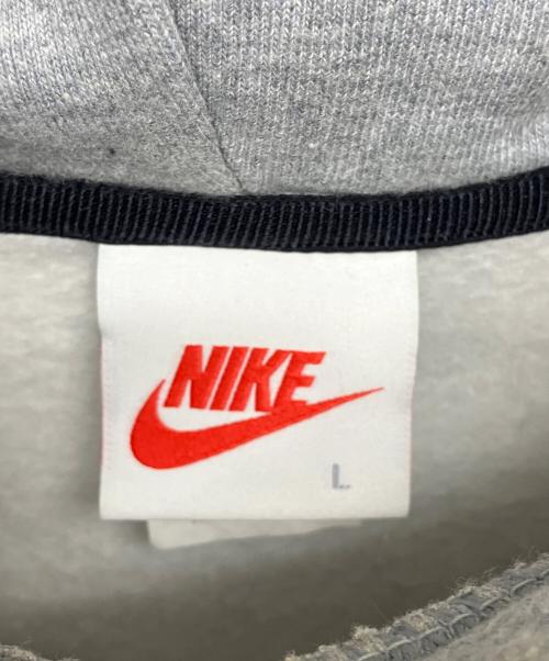NIKE（ナイキ）NIKE (ナイキ) stussy (ステューシー) FLC Hoodie グレー サイズ:Lの古着・服飾アイテム