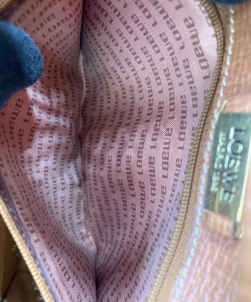 LOEWE（ロエベ）LOEWE (ロエベ) バルセロナ 2WAYバッグ  オールド ブラウンの古着・服飾アイテム
