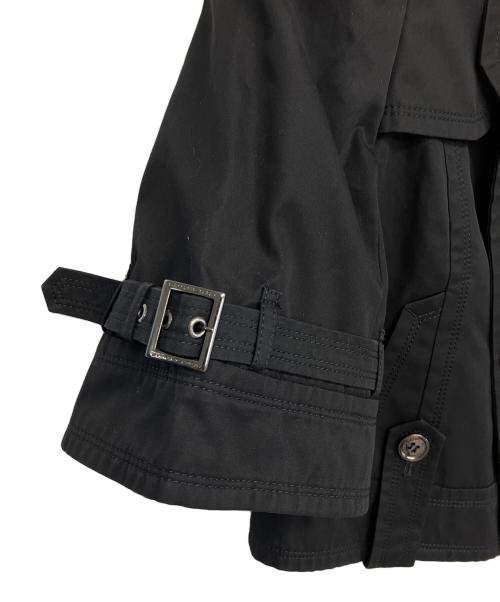 BURBERRY BLUE LABEL（バーバリー ブルー レーベル）BURBERRY BLUE LABEL (バーバリー ブルー レーベル) ショートコート ブラック サイズ:38の古着・服飾アイテム
