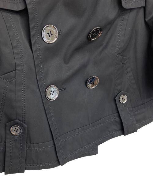 BURBERRY BLUE LABEL（バーバリー ブルー レーベル）BURBERRY BLUE LABEL (バーバリー ブルー レーベル) ショートコート ブラック サイズ:38の古着・服飾アイテム