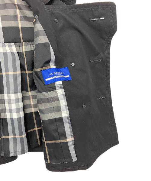 BURBERRY BLUE LABEL（バーバリー ブルー レーベル）BURBERRY BLUE LABEL (バーバリー ブルー レーベル) ショートコート ブラック サイズ:38の古着・服飾アイテム