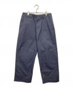 BEAMS PLUSビームスプラス）の古着「MIL Trousers ワークスラックス」｜グレー