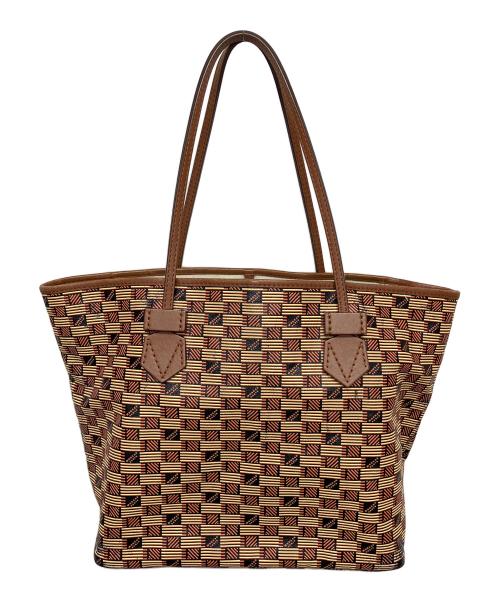 MOREAUPARIS（モロー・パリ）MOREAUPARIS (モロー・パリ) SAINT TROPEZ TOTE GM ブラウンの古着・服飾アイテム