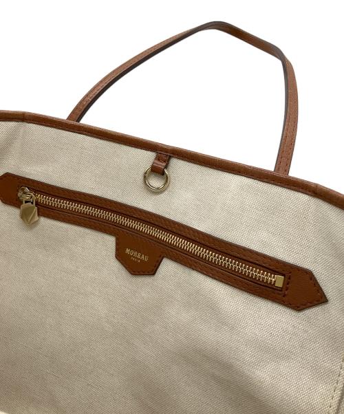 MOREAUPARIS（モロー・パリ）MOREAUPARIS (モロー・パリ) SAINT TROPEZ TOTE GM ブラウンの古着・服飾アイテム