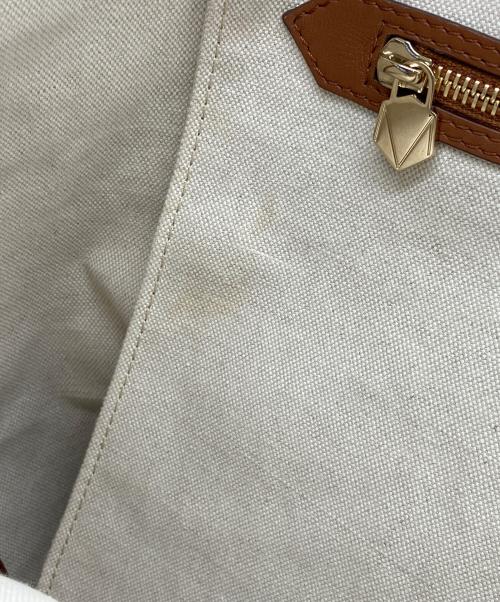 MOREAUPARIS（モロー・パリ）MOREAUPARIS (モロー・パリ) SAINT TROPEZ TOTE GM ブラウンの古着・服飾アイテム