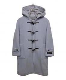 Aquascutum（アクアスキュータム）の古着「ロングダッフルコート」｜ラベンダー