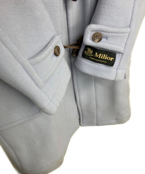 Aquascutum（アクアスキュータム）Aquascutum (アクアスキュータム) ロングダッフルコート ラベンダー サイズ:8の古着・服飾アイテム