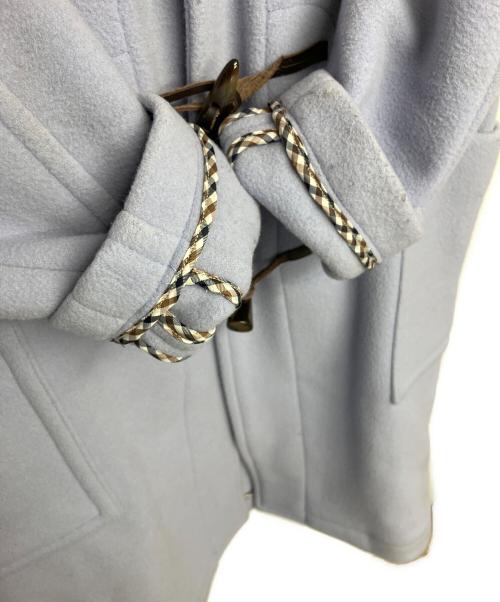 Aquascutum（アクアスキュータム）Aquascutum (アクアスキュータム) ロングダッフルコート ラベンダー サイズ:8の古着・服飾アイテム