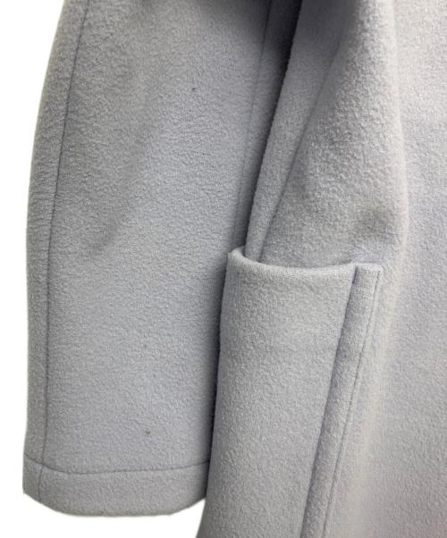 Aquascutum（アクアスキュータム）Aquascutum (アクアスキュータム) ロングダッフルコート ラベンダー サイズ:8の古着・服飾アイテム