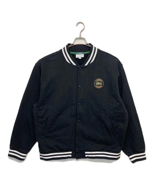 LACOSTE（ラコステ）LACOSTE (ラコステ) BEAMS (ビームス) スタジャン ブラック サイズ:Lの古着・服飾アイテム
