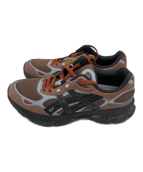 asics（アシックス）asics (アシックス) HAL (ハル) Gel-NYC 2.0 SSHS ブラウン×ブラック サイズ:28cmの古着・服飾アイテム