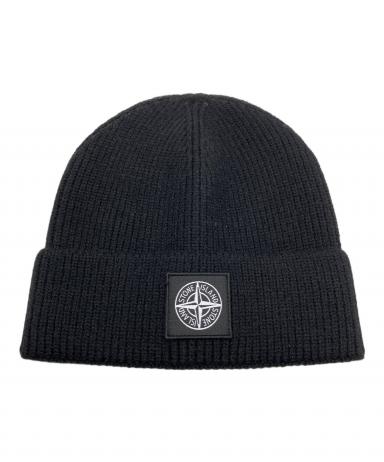 STONE  ストーンアイランド　ビーニー 中古・古着通販】STONE ISLAND (ストーンアイランド) ロゴニット