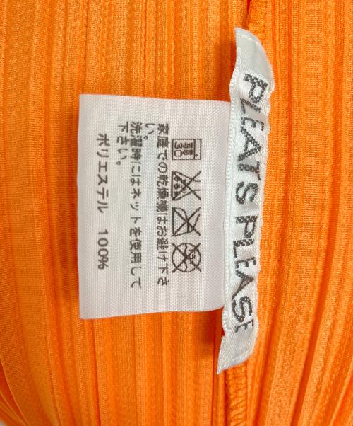 PLEATS PLEASE（プリーツプリーズ）PLEATS PLEASE (プリーツプリーズ) 半袖ブラウス オレンジ サイズ:3の古着・服飾アイテム