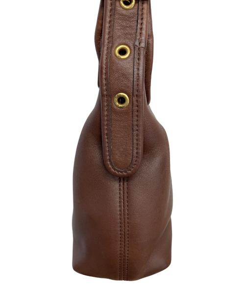 COACH（コーチ）COACH (コーチ) セミショルダーバッグ ブラウンの古着・服飾アイテム