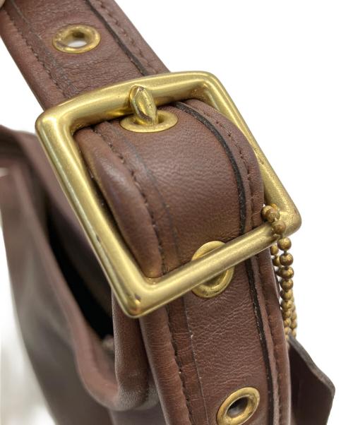 COACH（コーチ）COACH (コーチ) セミショルダーバッグ ブラウンの古着・服飾アイテム
