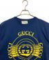 GUCCI (グッチ) Disc Print Oversized Tee ネイビー サイズ:L：25000円