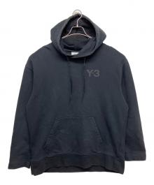 Y-3（ワイスリー）の古着「CLASSIC CHEST LOGO HOODIE」｜ブラック