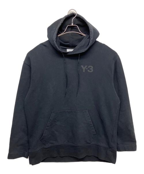 Y-3（ワイスリー）Y-3 (ワイスリー) CLASSIC CHEST LOGO HOODIE ブラック サイズ:Lの古着・服飾アイテム