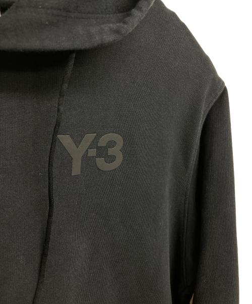 Y-3（ワイスリー）Y-3 (ワイスリー) CLASSIC CHEST LOGO HOODIE ブラック サイズ:Lの古着・服飾アイテム