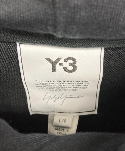 Y-3（ワイスリー）Y-3 (ワイスリー) CLASSIC CHEST LOGO HOODIE ブラック サイズ:Lの古着・服飾アイテム
