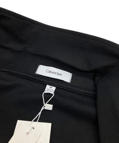 Calvin Klein（カルバンクライン）Calvin Klein (カルバンクライン) シングルライダースジャケット ブラック サイズ:M 未使用品の古着・服飾アイテム