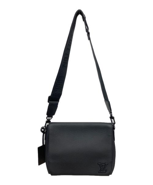 LOUIS VUITTON（ルイ ヴィトン）LOUIS VUITTON (ルイ ヴィトン) アエログラム ショルダーバッグ ブラックの古着・服飾アイテム